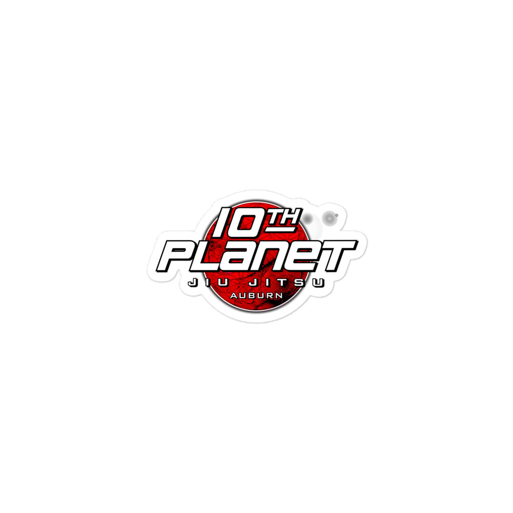 10th Planet Auburn Moon Sticker