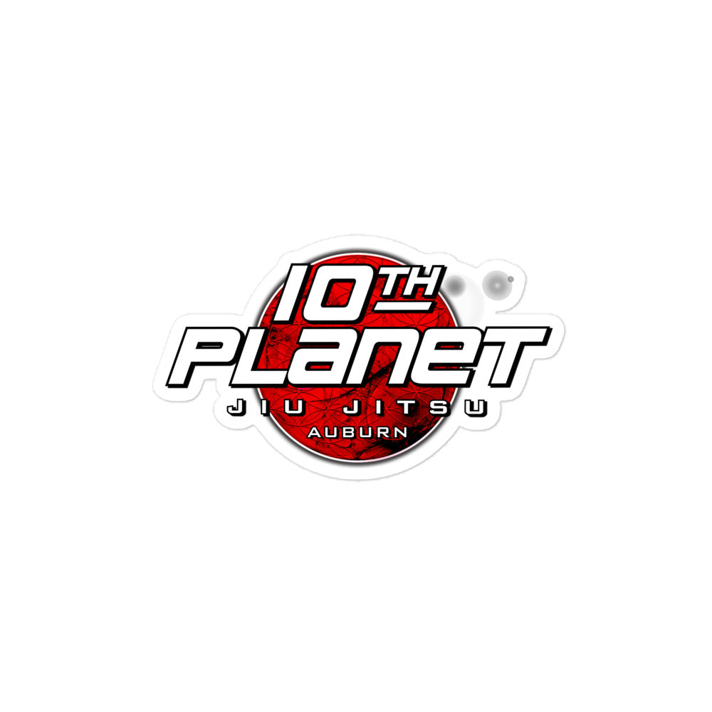 10th Planet Auburn Moon Sticker