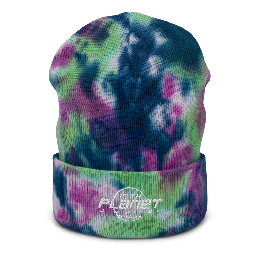 10th planet Omaha Tie-dye beanie
