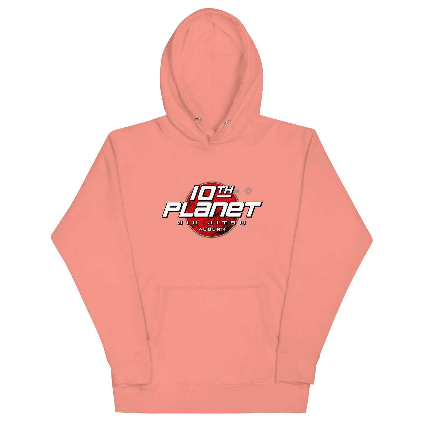 10th Planet Auburn Unisex Hoodie (black, red, white)