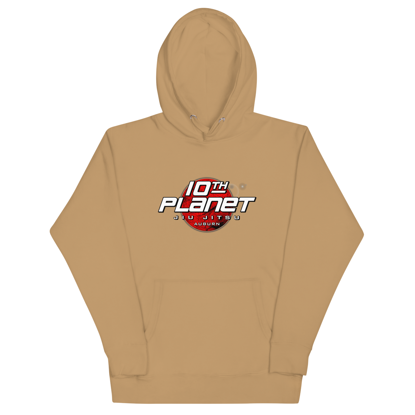 10th Planet Auburn Unisex Hoodie (black, red, white)
