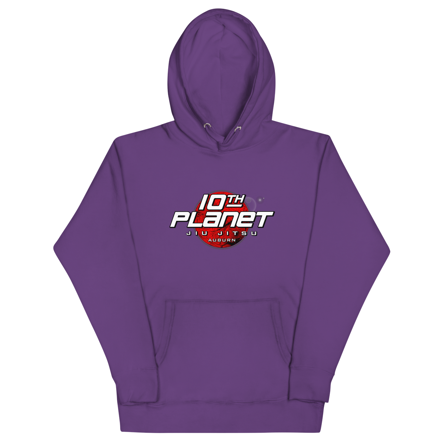 10th Planet Auburn Unisex Hoodie (black, red, white)