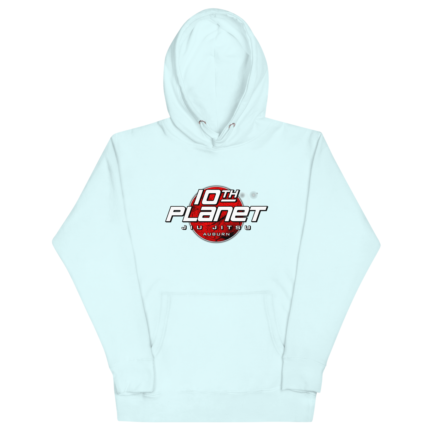 10th Planet Auburn Unisex Hoodie (black, red, white)