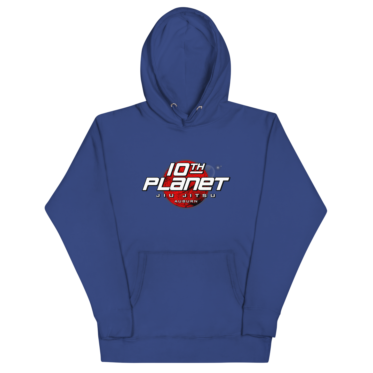 10th Planet Auburn Unisex Hoodie (black, red, white)