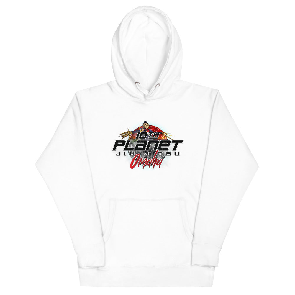 New Moon Omaha Unisex Hoodie (Black, Maroon, and white)
