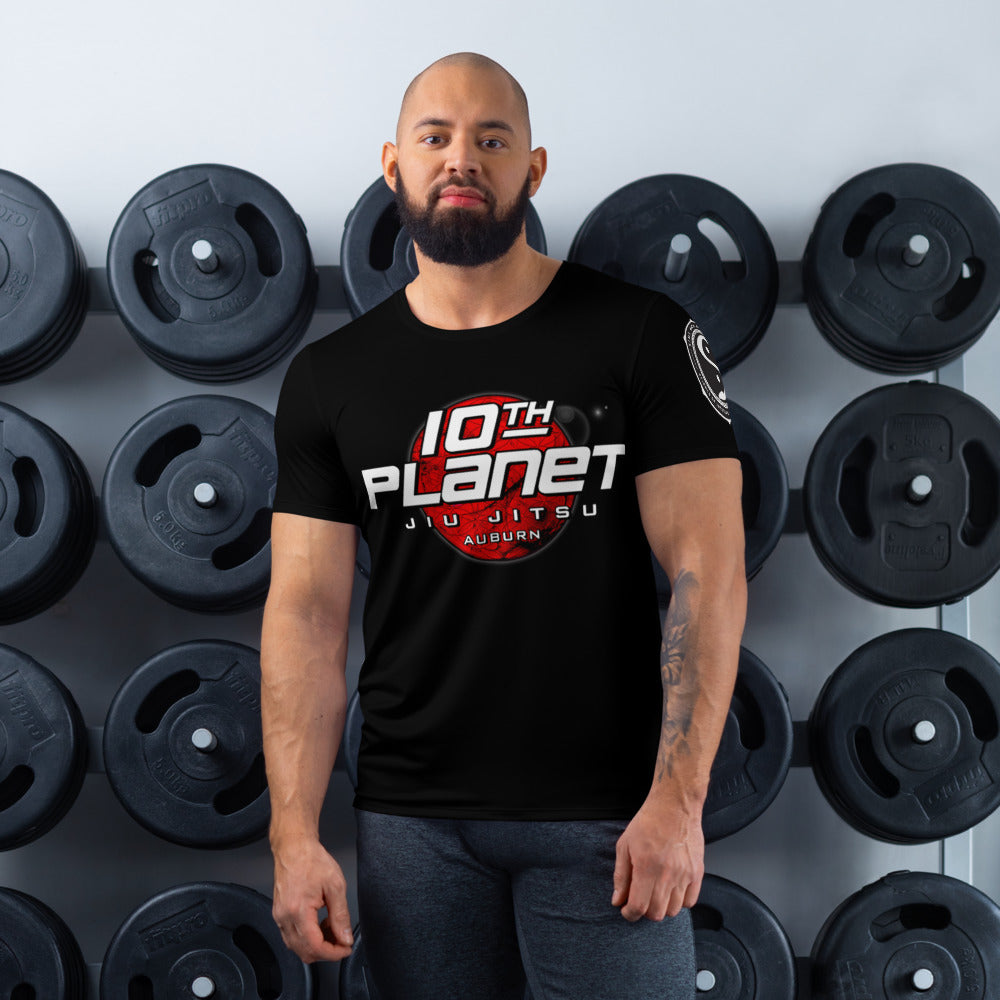 10th Planet Auburn All-Over Print Men's Athletic T-shirt